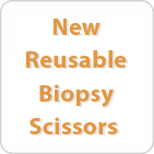 New Endoscopy Reusable Biopsy Scissors